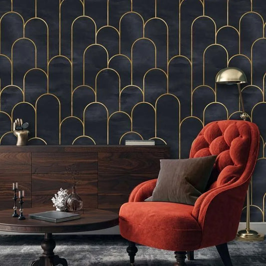 Art Deco pattern wallpaper | WP 013