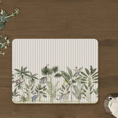 Tropical forest print Table Mat | TM 032 (set of 2)