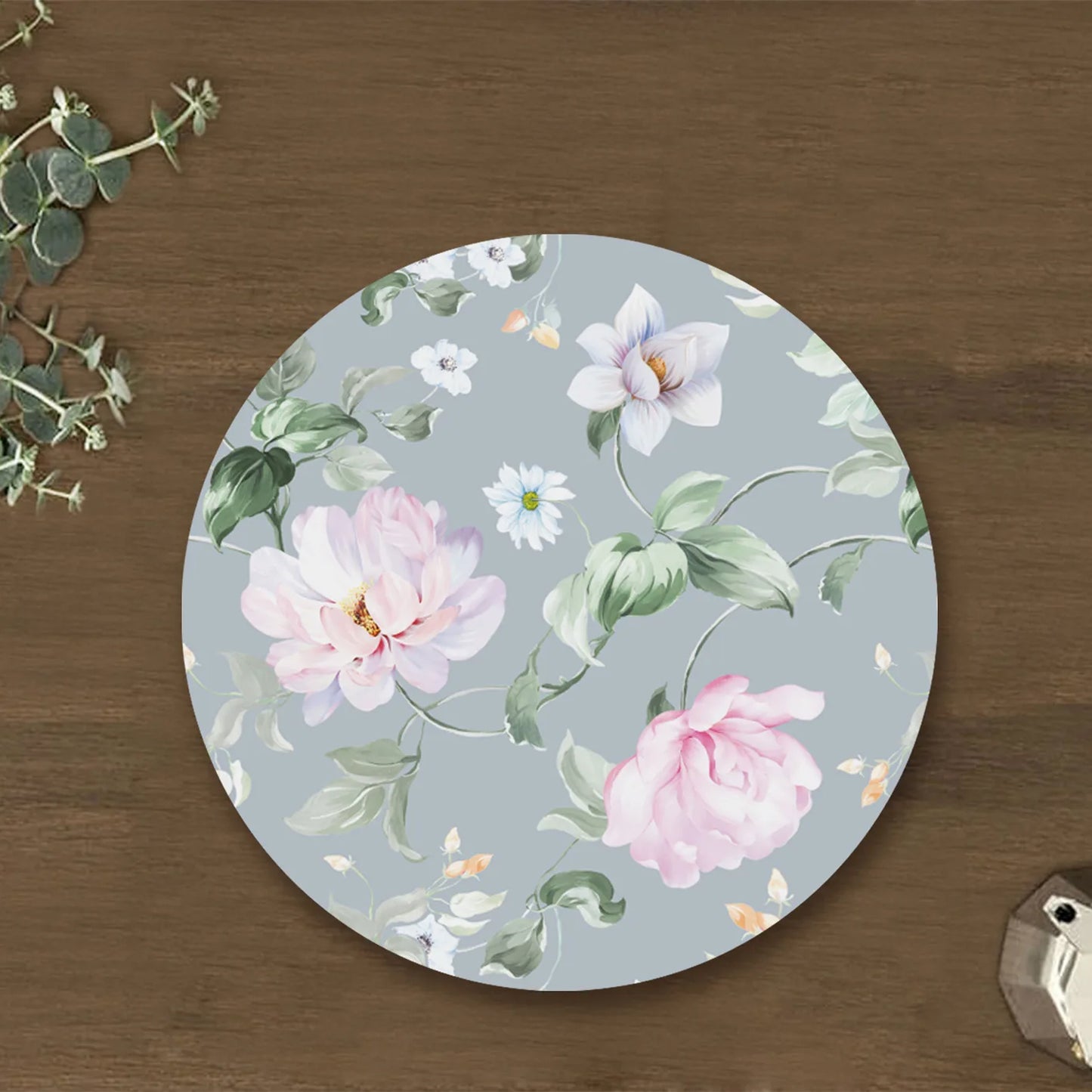 Watercolor Roses Table Mat | TM 030 (set of 2)