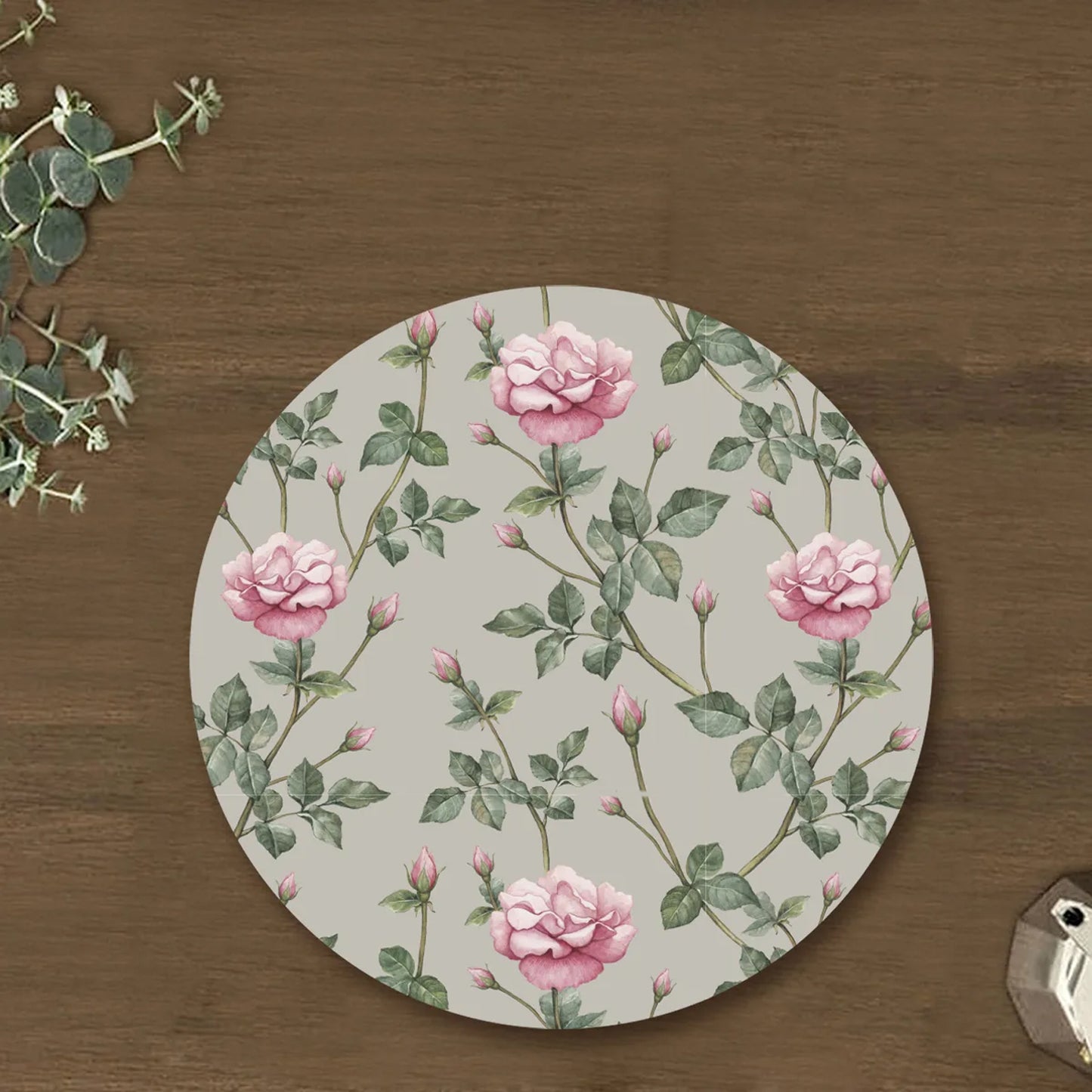 Pink Roses Table Mat | Placemats TM 057 (set of 2)