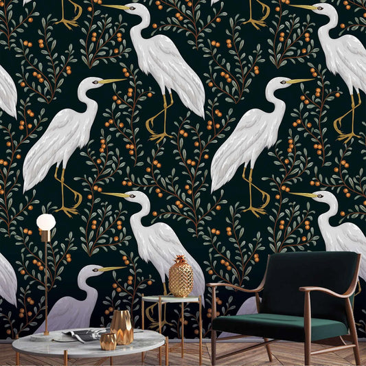 “Majestic Heron” Wallpaper | WP 022