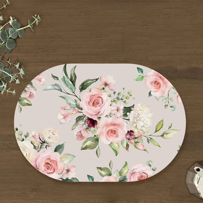 watercolor flower bunches Table Mat | TM 013 (set of 2)