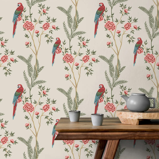 Exotic Chinoiserie wallpaper | WP 009