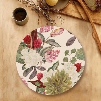 “Exotic Blooms” Table Mat | TM 019 (set of 2)
