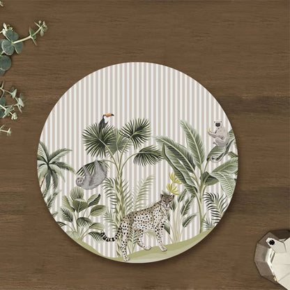 Tropical forest print Table Mat | TM 032 (set of 2)