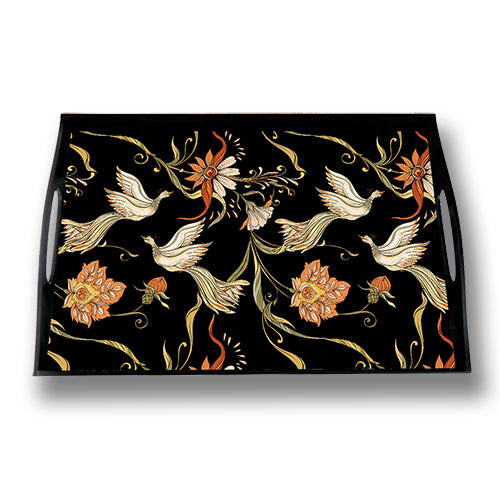 Nouveau Art Print Tray