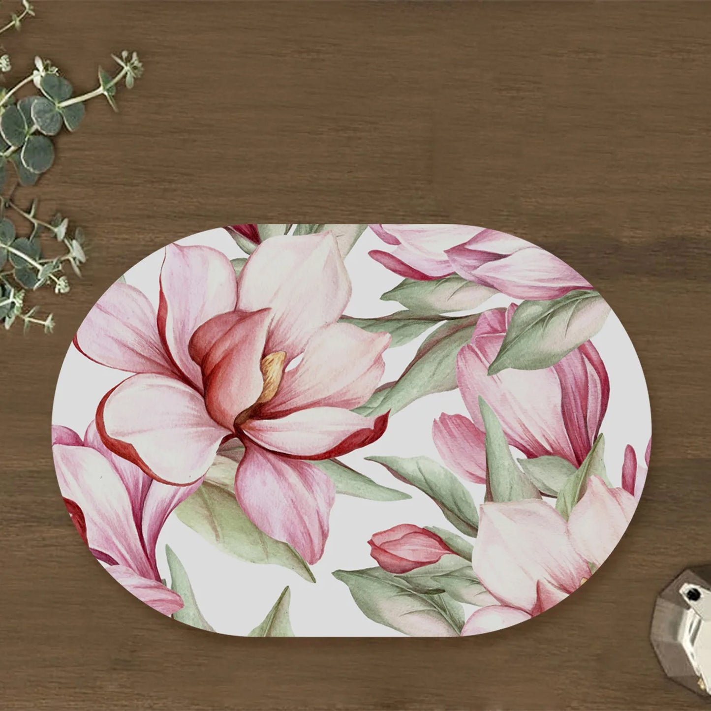 Blooming magnolia Table Mat | TM 016 (set of 2)