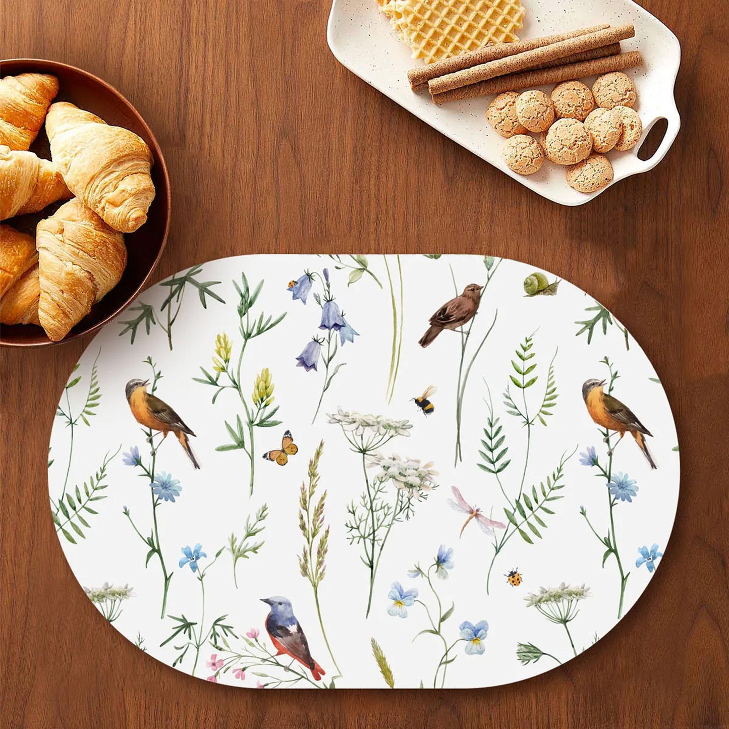 Chirping Around Tablemats | TM 075 (set of 2)