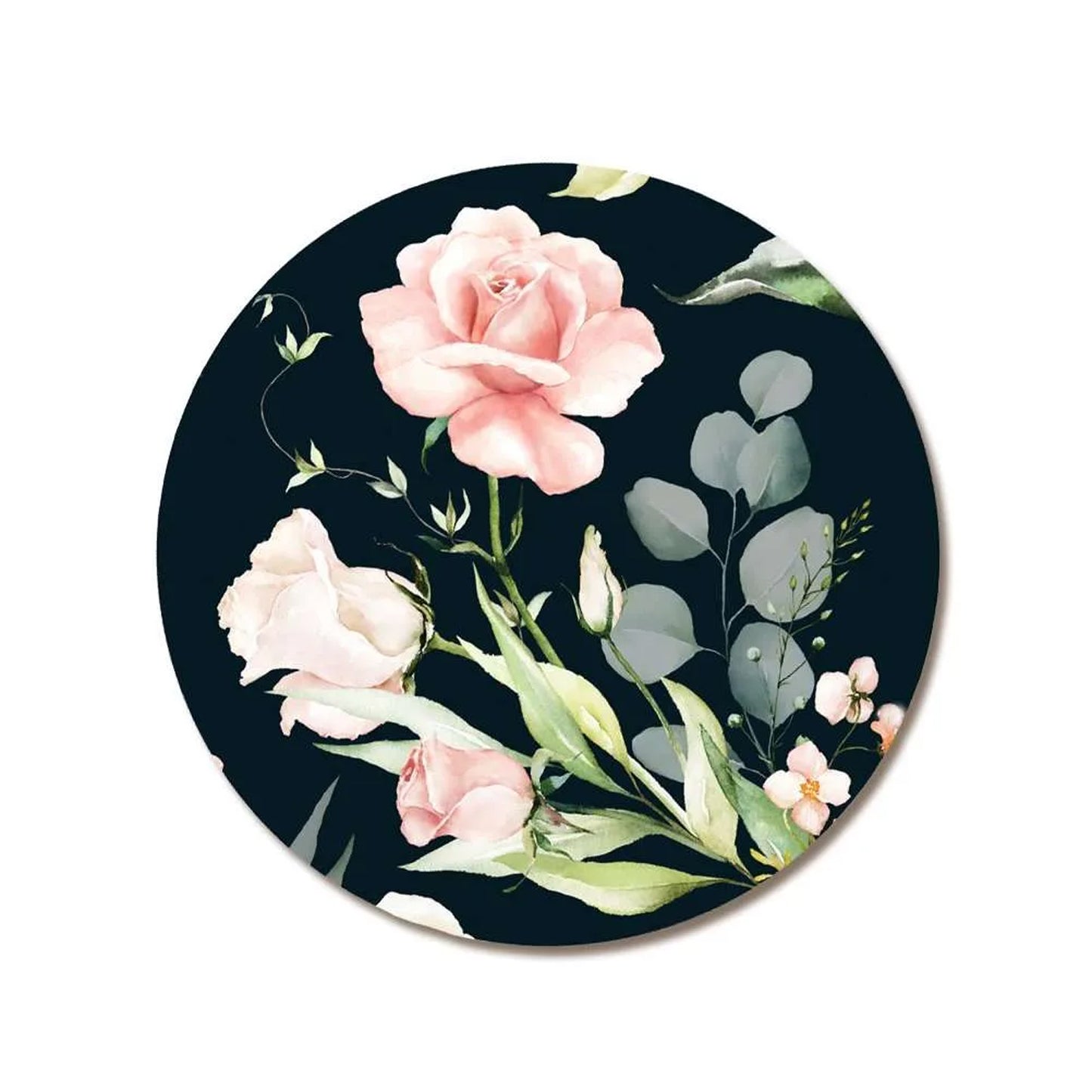 watercolor floral Trivets | CST 035 (set of 2)