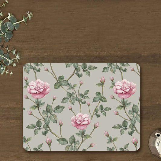 Pink Roses Table Mat | Placemats TM 057 (set of 2)