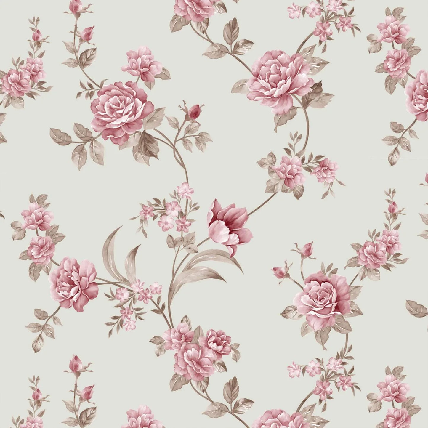 “Vintage English Roses” Wallpaper | WP 154