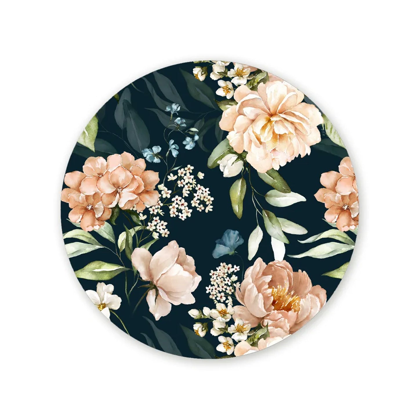 “Midnight Blossoms” Trivets | CST 074 (set of 2)