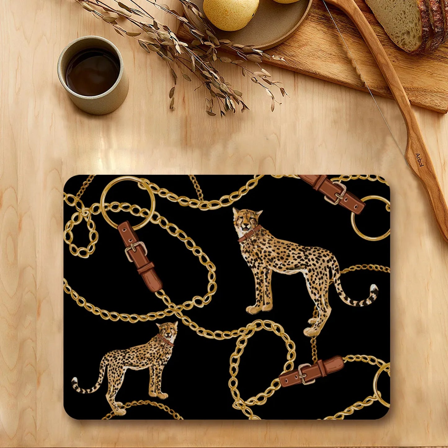 The Royal Leopard Table Mats | TM 060 (set of 2)