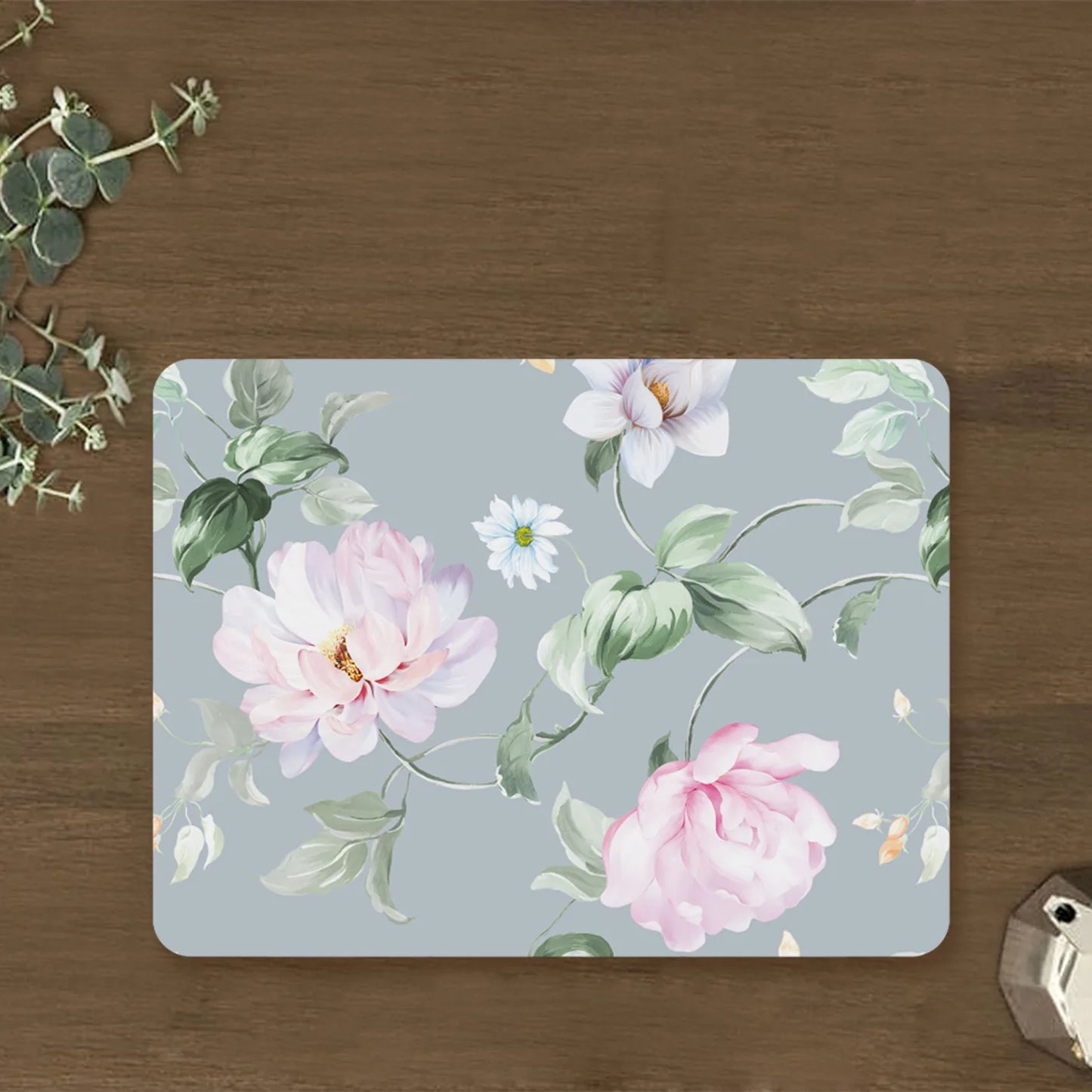 Watercolor Roses Table Mat | TM 030 (set of 2)