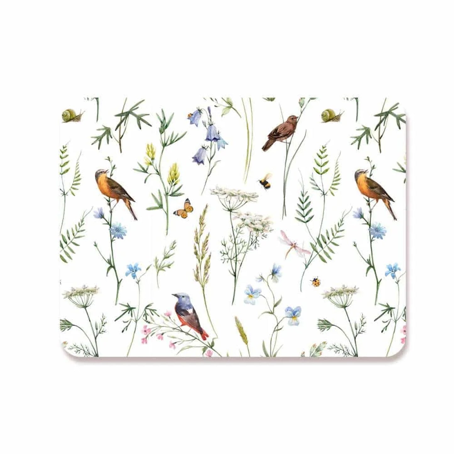Chirping Around Tablemats | TM 075 (set of 2)