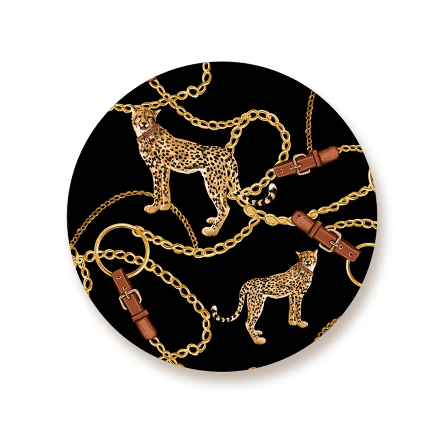The Royal Leopard Table Mats | TM 060 (set of 2)
