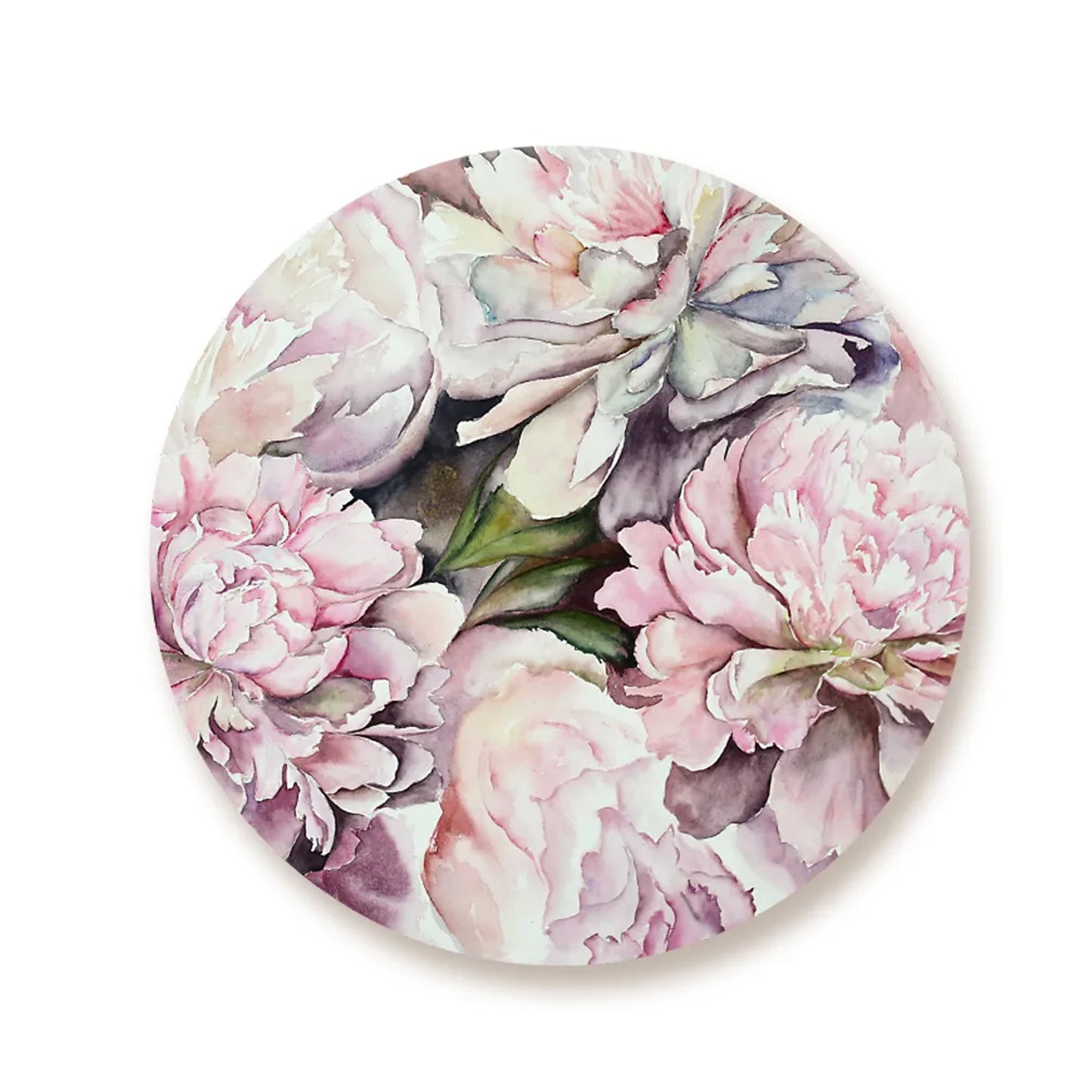 watercolor peonies Table Mat | Placemats TM 049 (set of 2)