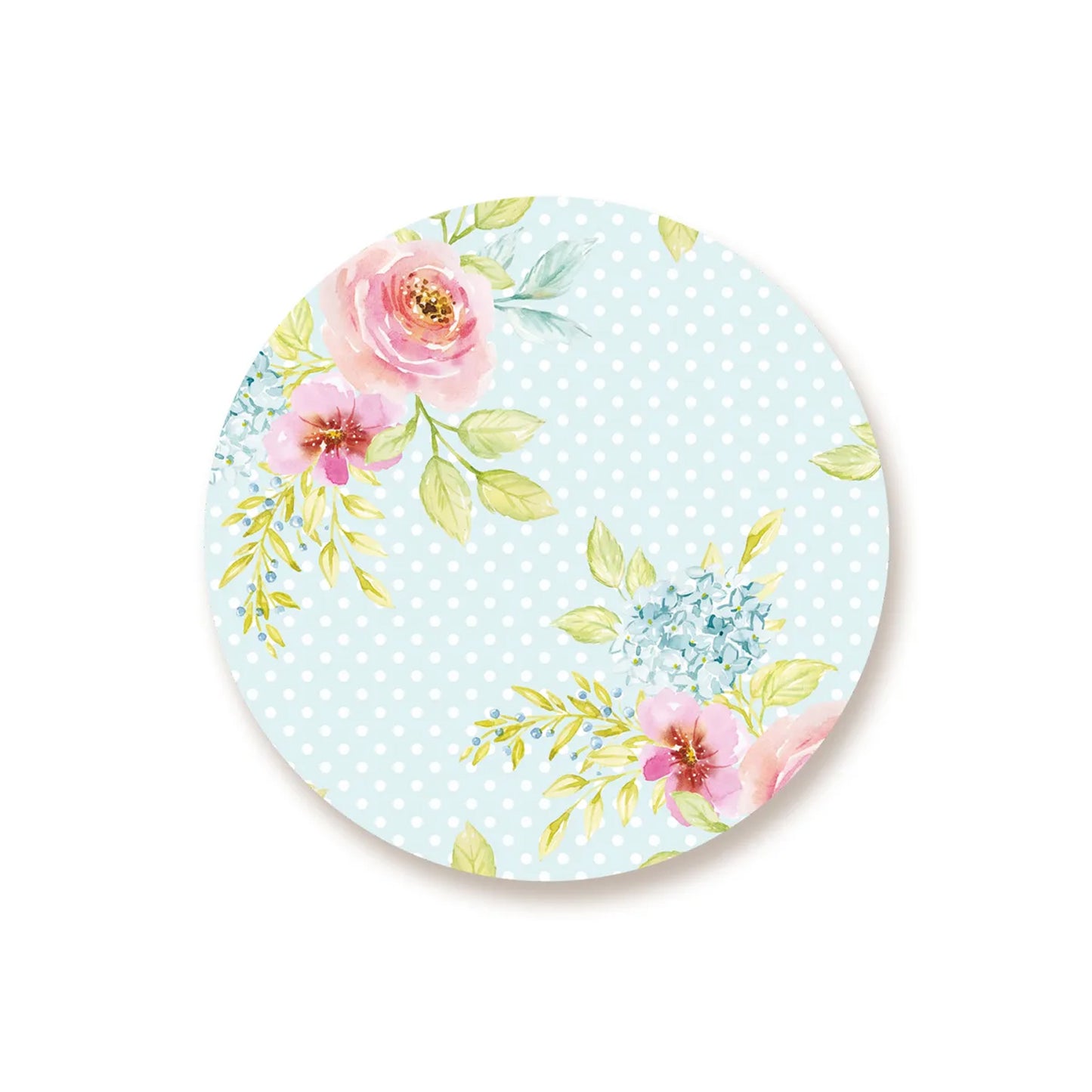 Vintage roses on dotted background Table Mat | TM 039 (set of 2)