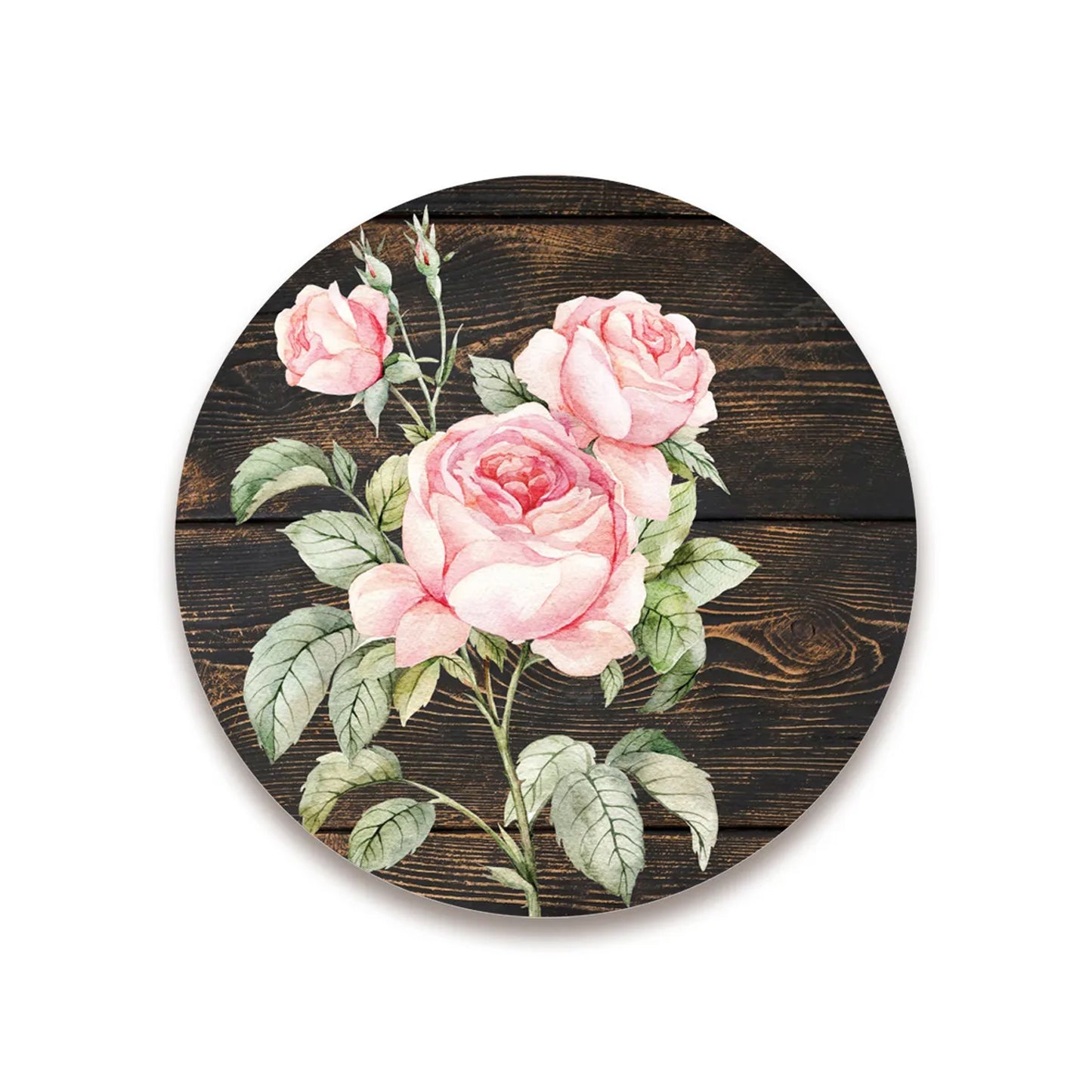 Vintage Roses On Weathered Wood Tablemats | TM 088 (set of 2)