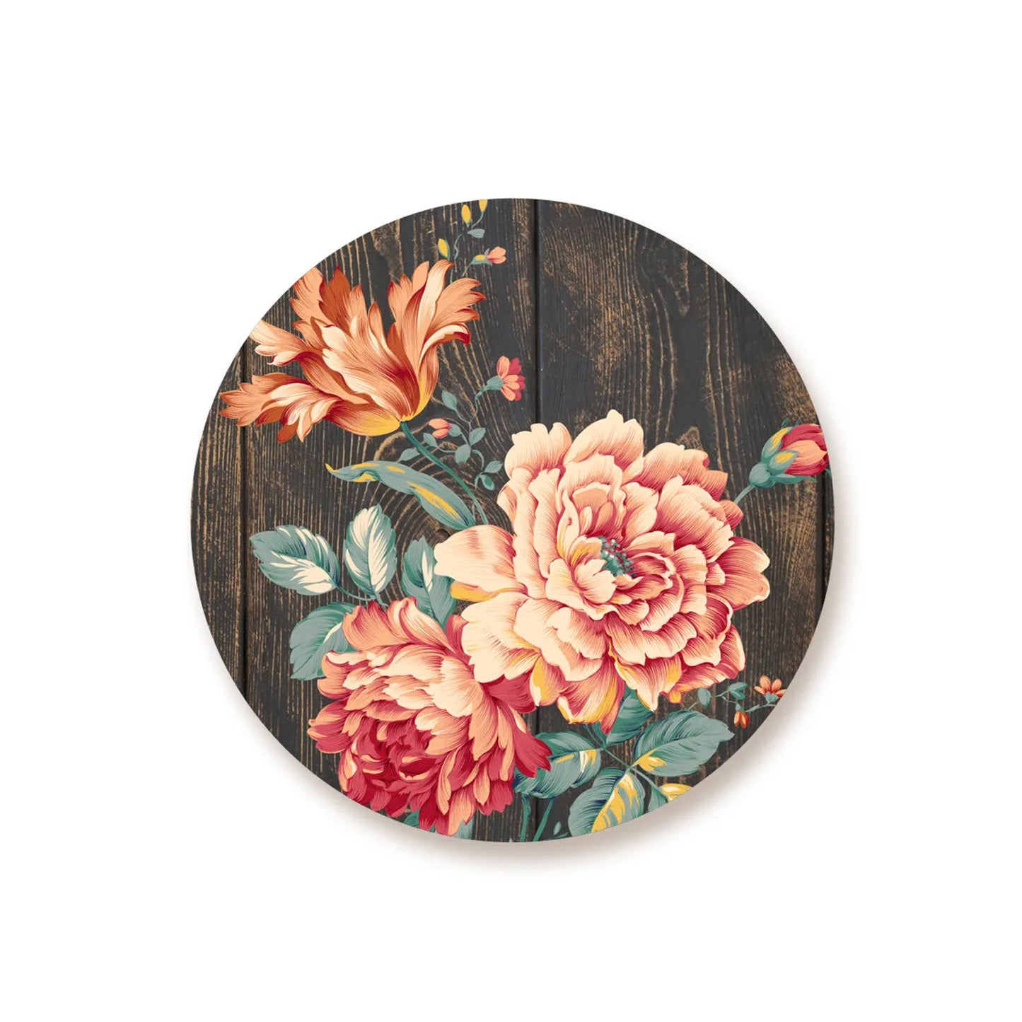 Baroque Art on Weathered Woo Tablemats | TM 084 (set of 2)