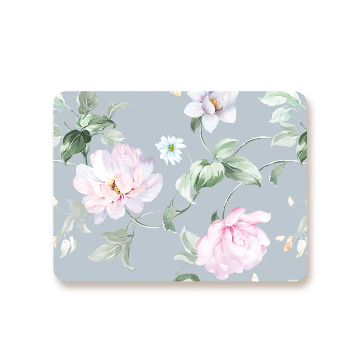 Watercolor Roses Table Mat | TM 030 (set of 2)