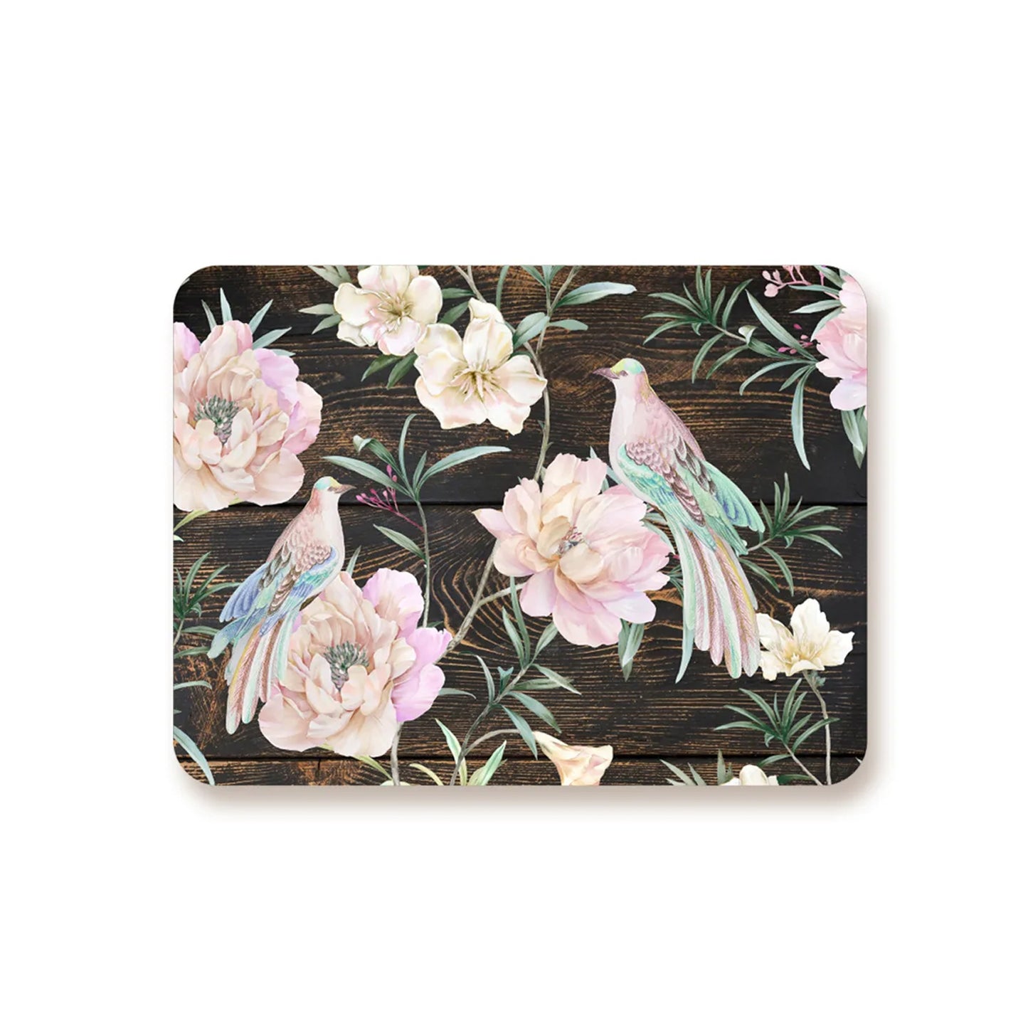 “Exotic Birds & Flowers” Tablemats | TM 096 (set of 2)