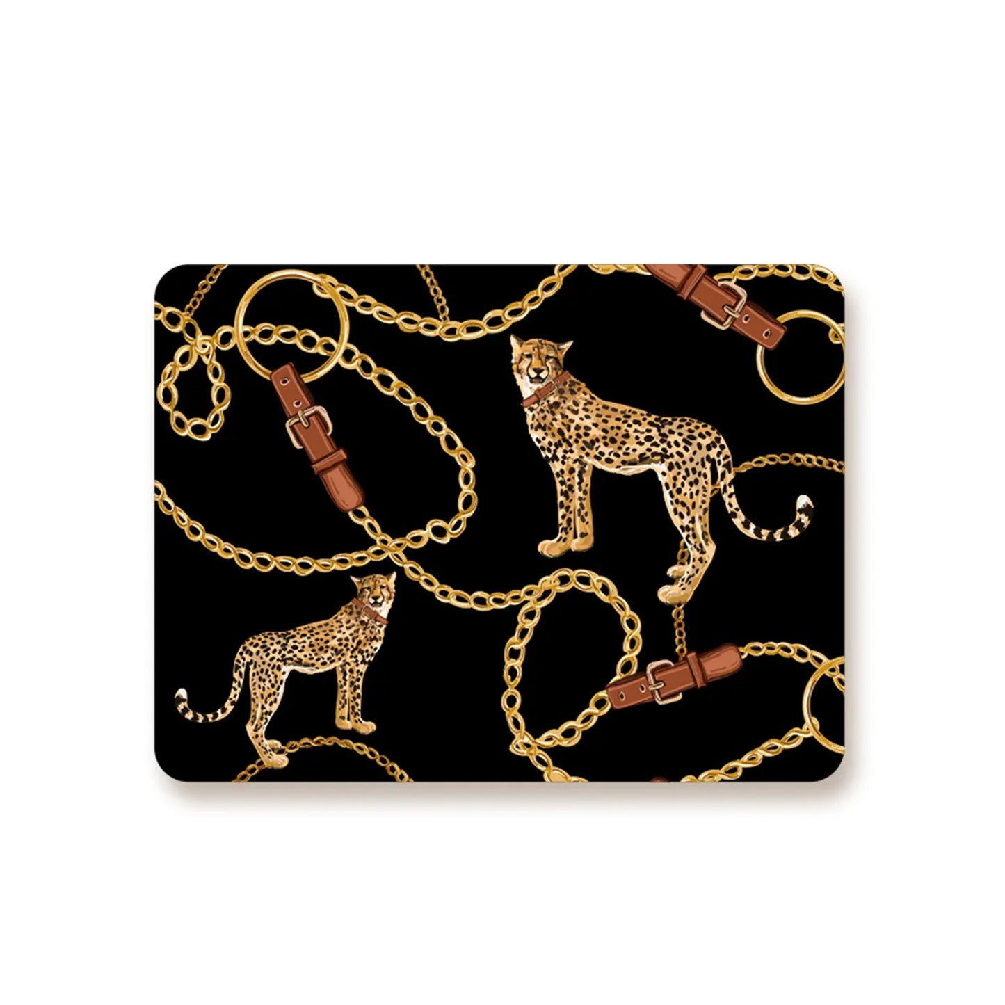 The Royal Leopard Table Mats | TM 060 (set of 2)