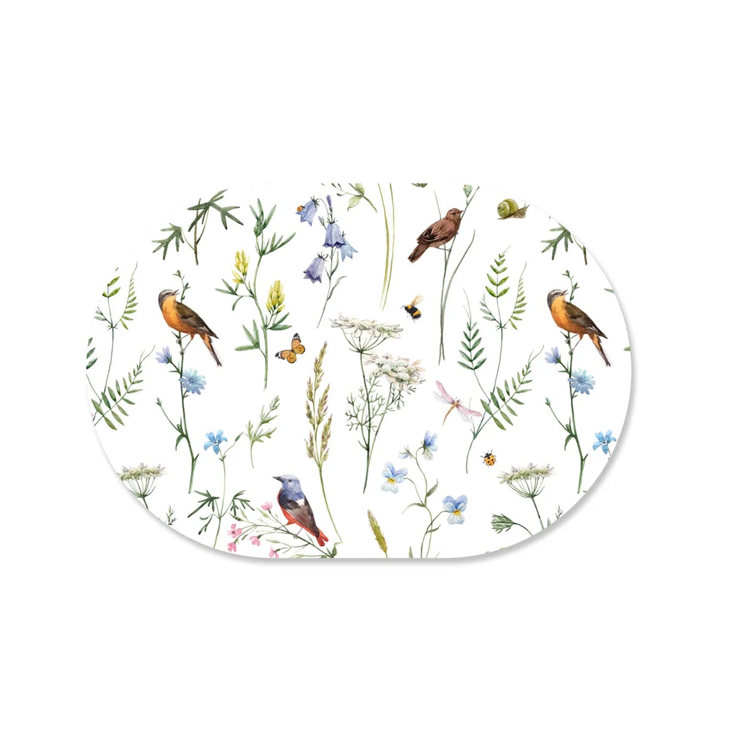 Chirping Around Tablemats | TM 075 (set of 2)