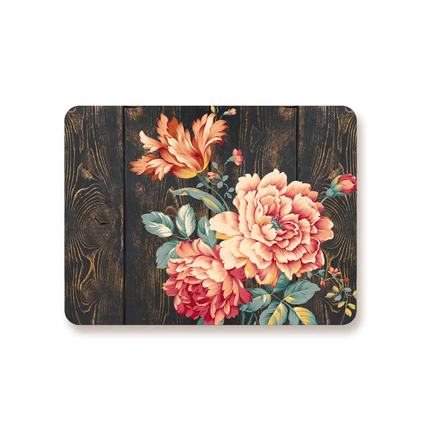 Baroque Art on Weathered Woo Tablemats | TM 084 (set of 2)