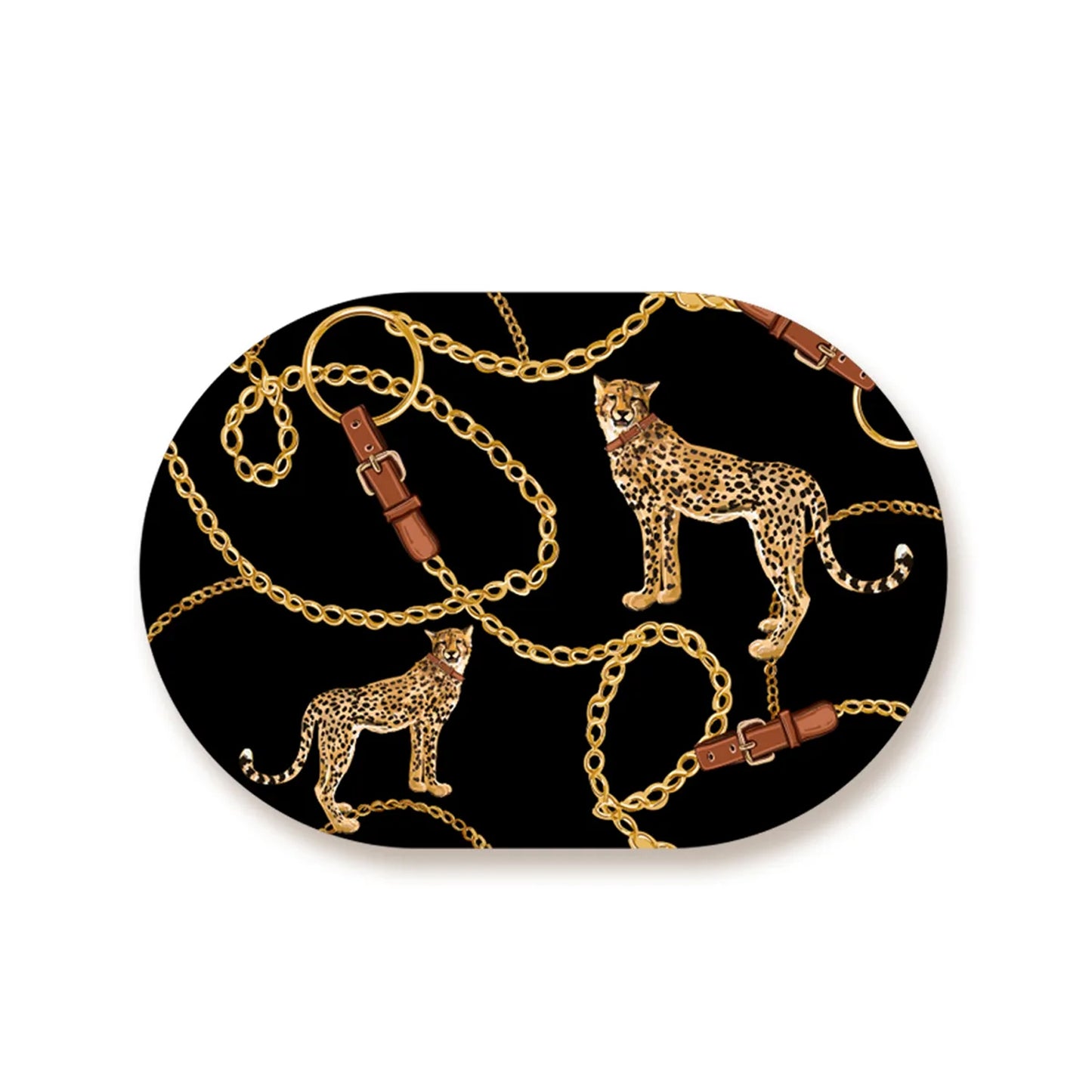 The Royal Leopard Table Mats | TM 060 (set of 2)