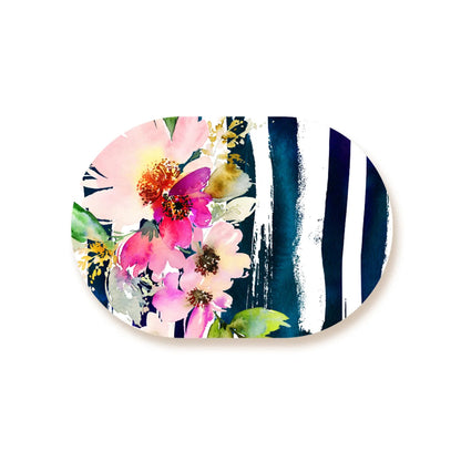Deconstructed Flowers Table Mat | TM 011 (set of 2)
