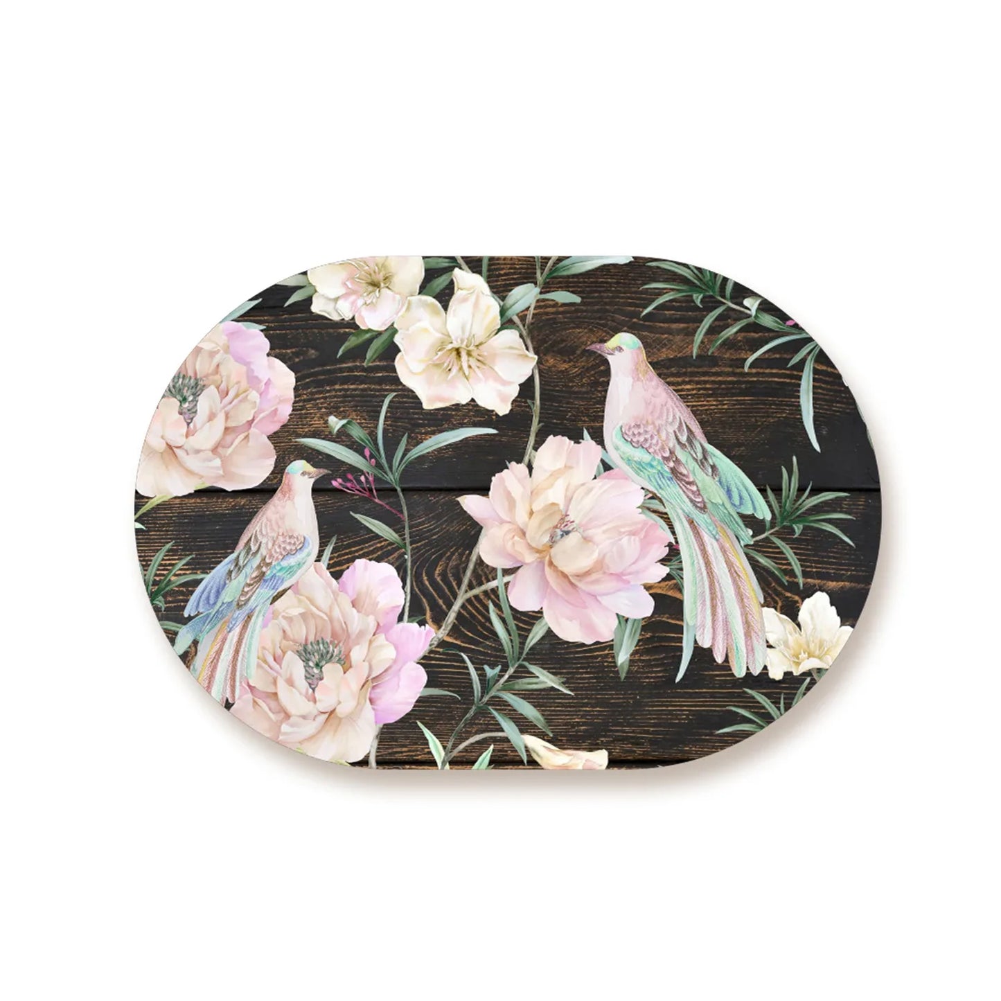 “Exotic Birds & Flowers” Tablemats | TM 096 (set of 2)