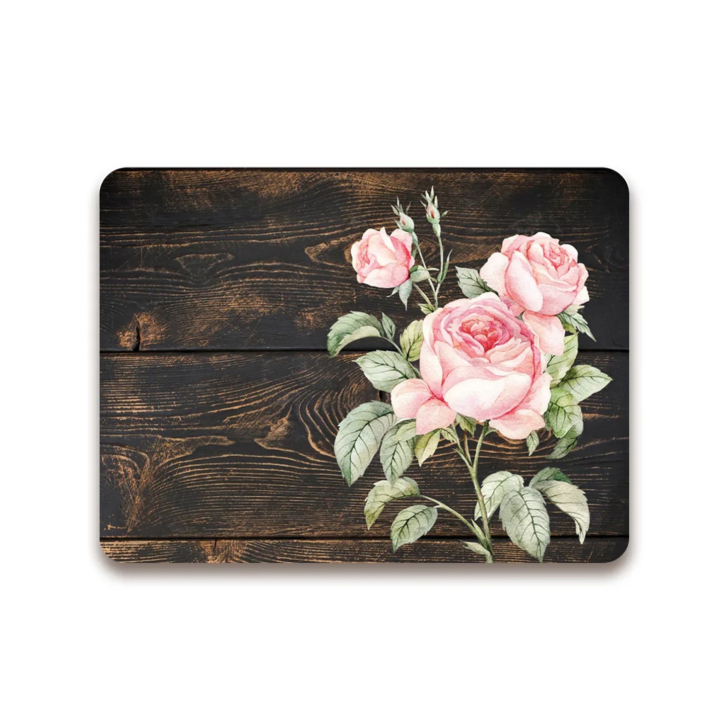 Vintage Roses On Weathered Wood Tablemats | TM 088 (set of 2)