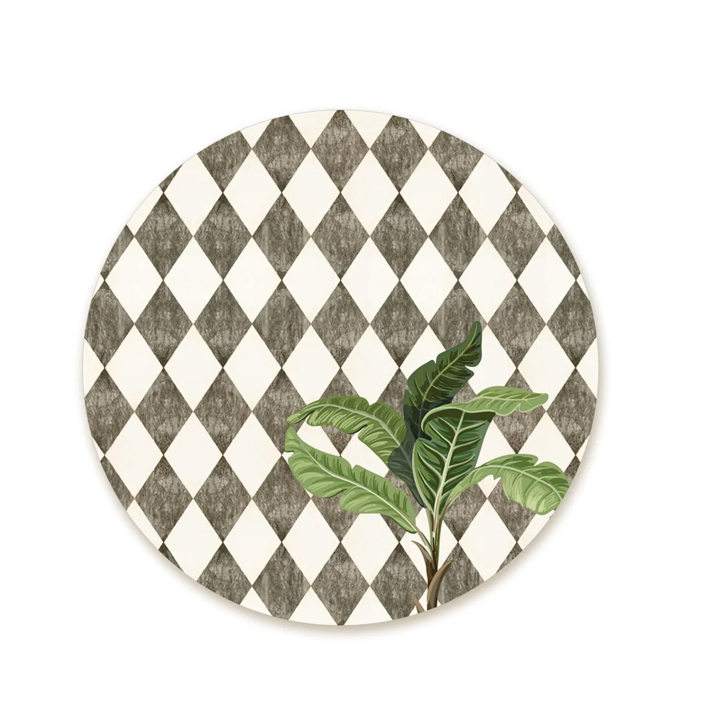A lone palm on vintage background Tablemats | TM 063 (set of 2)