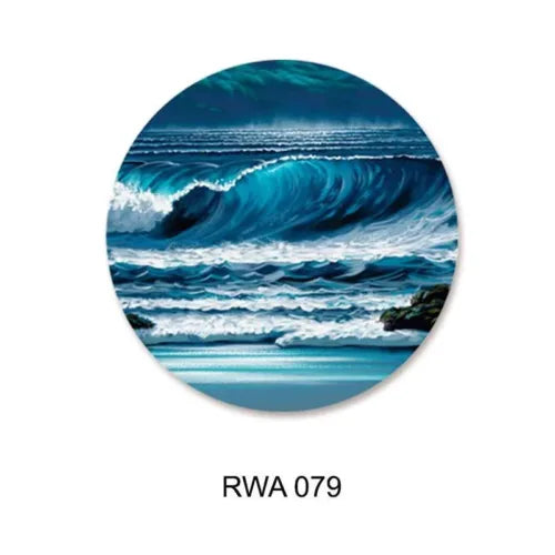 Blue Ocean Scenic View Wall Plates