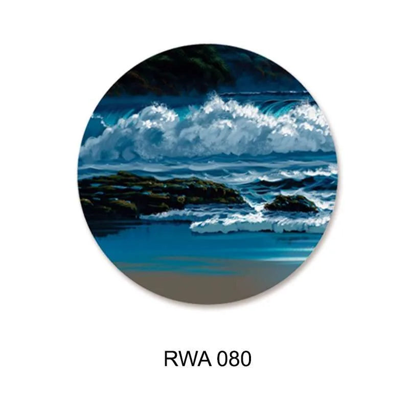 Blue Ocean Scenic View Wall Plates