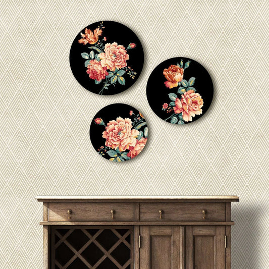 Vintage Rococo Wall Plates
