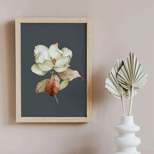 Magnolia Flower Canvas