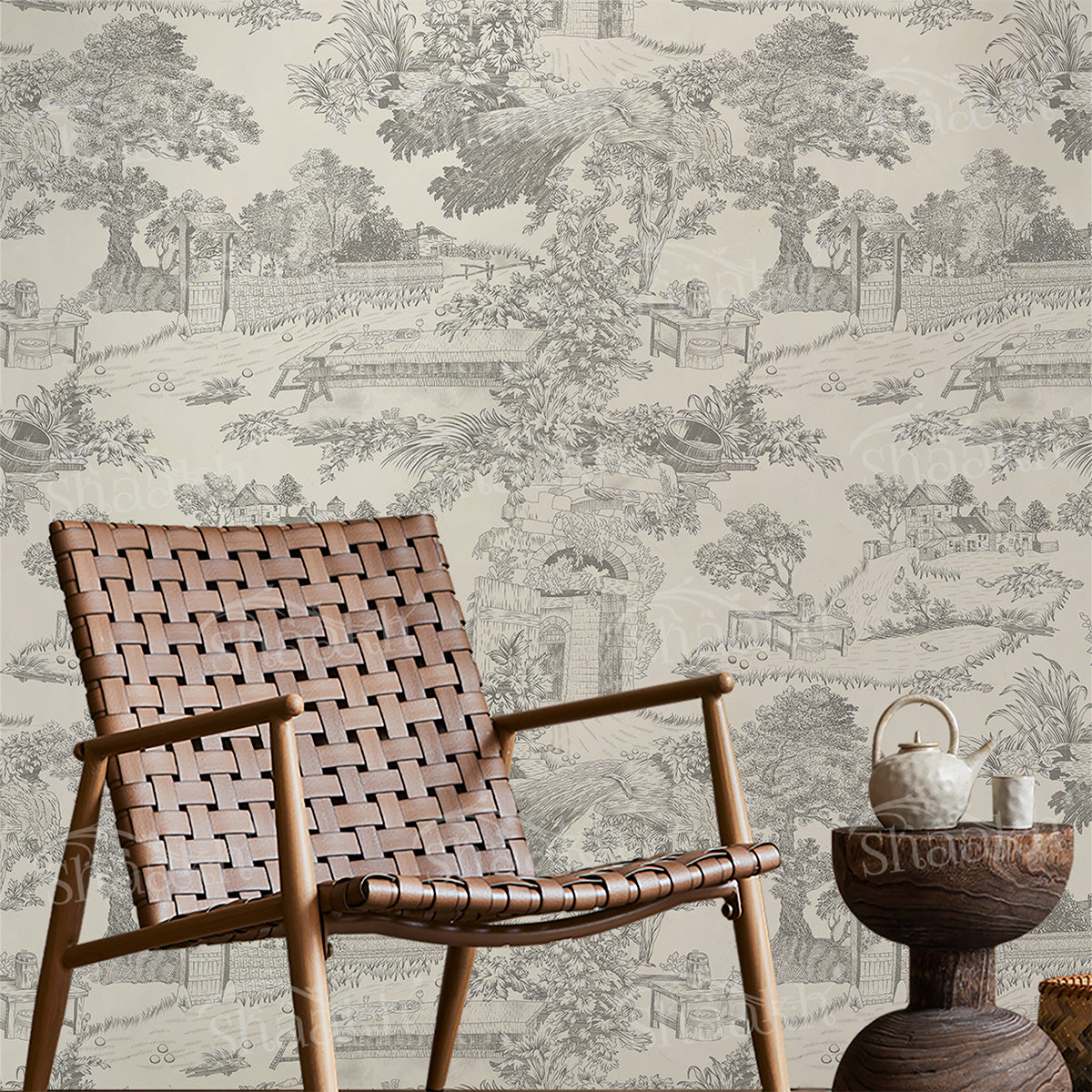 "Colonial Tapestry" Wallpaper | WP 252