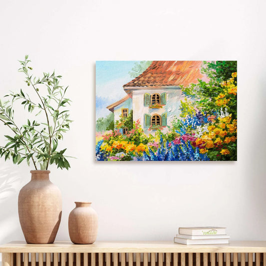 Abstract Impressionism Canvas