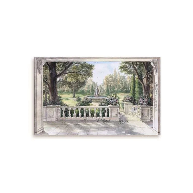 Vintage Garden Canvas