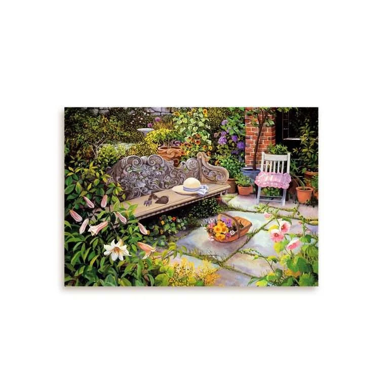 Garden in Full Bloom Canvas