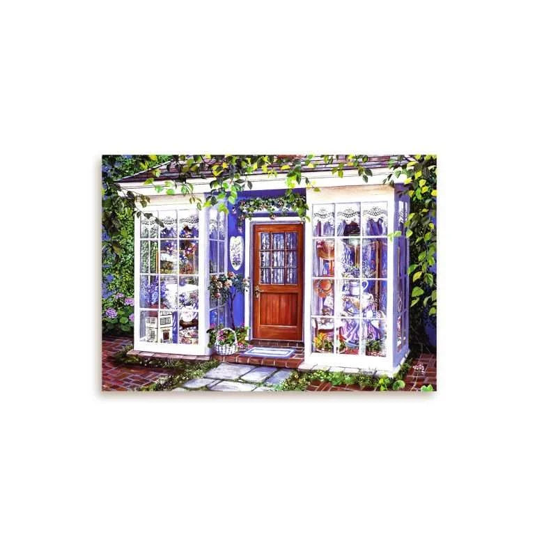 Lilacs and Lace Canvas