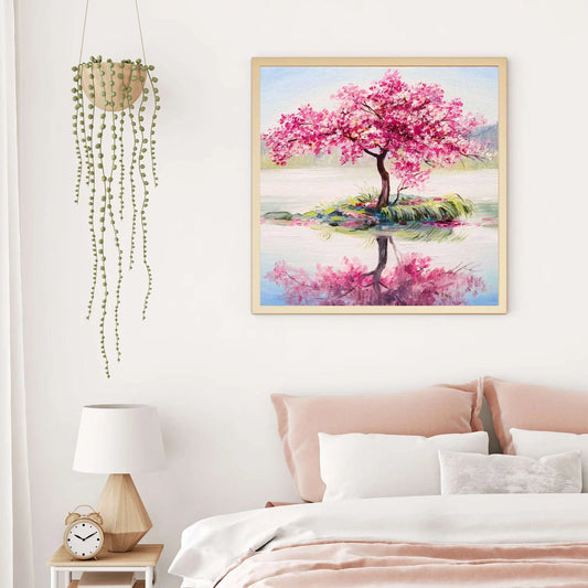 Oriental Cherry Tree Canvas