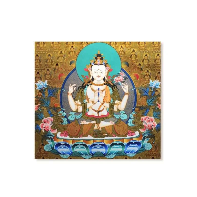 Buddha Thangka Canvas