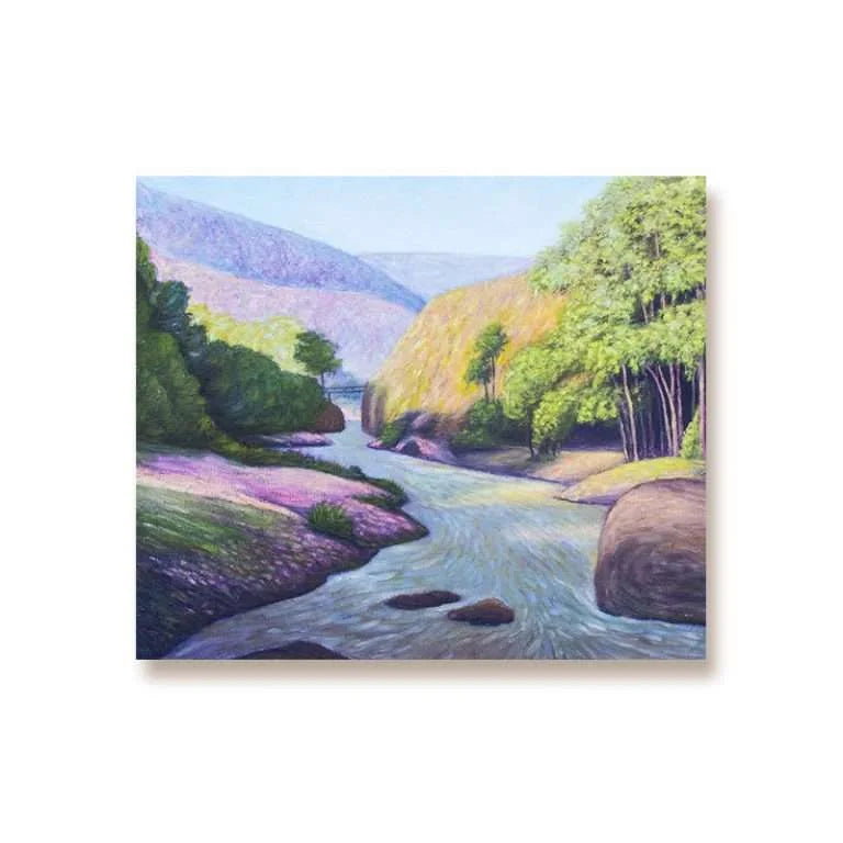 Cascading River Canvas