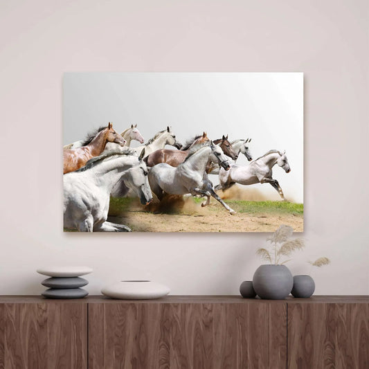 Running Horses Canvas