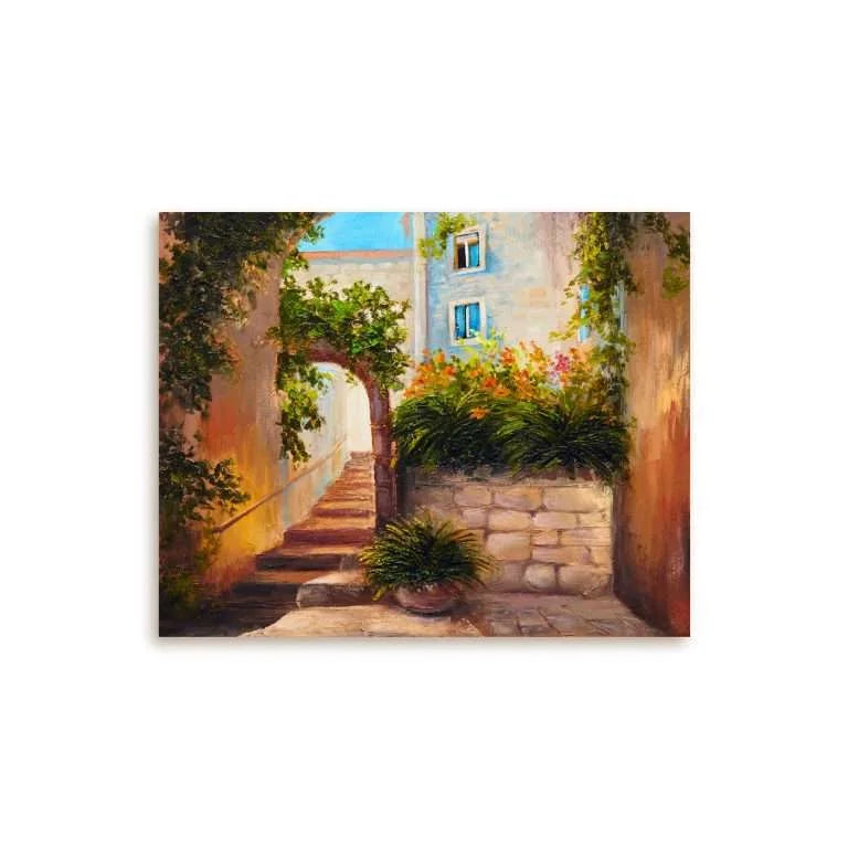 An Arched Entrance Canvas | ART 006