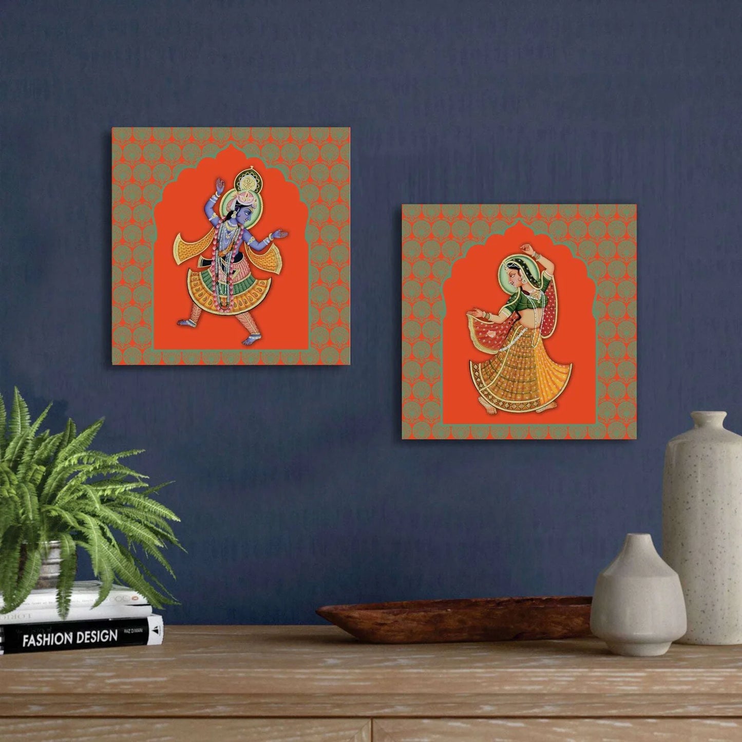 Radha Krishna Raas Canvas