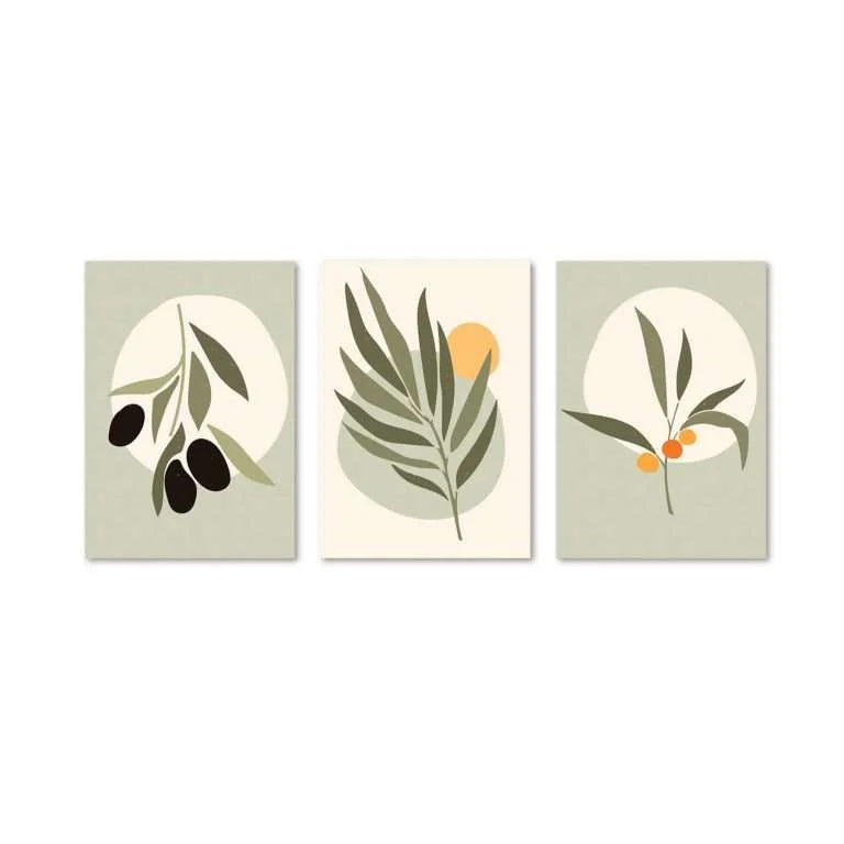 Contemporary Botanical Canvas | ART-025